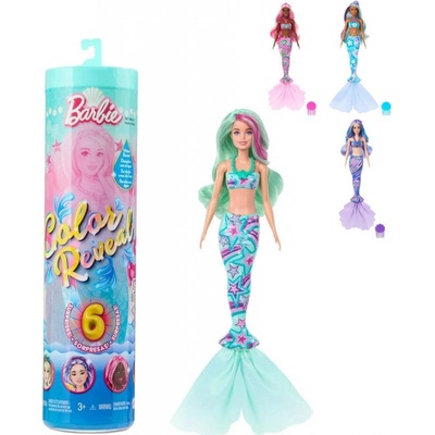 Mattel Barbie Color reveal barbie mořská panna HRK12 – Sleviste.cz