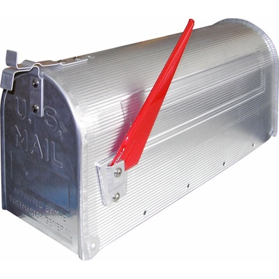 DEMA Hliníková americká poštová schránka, strieborná