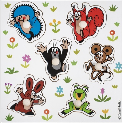 Detoa vkládací puzzle Krteček malé – Zboží Mobilmania