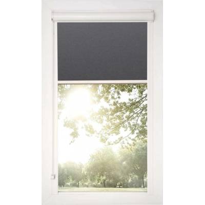 KRPOL Roleta v kazetě zatemňující PG4 Tmavě Šedá 102 x 150 cm