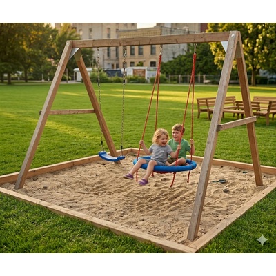 Piccolino Dětská houpačka SwingSet včetně houpaček