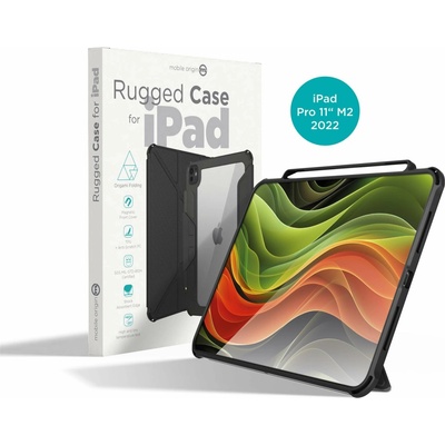 Mobile Origin Rugged Case iPad 11 M2 2022 4th gen RCIPP-11-2022-BLK