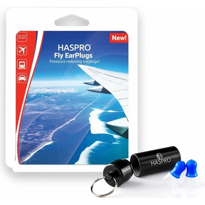 Haspro Travel Airplane špunty do uší na cestování 1 pár