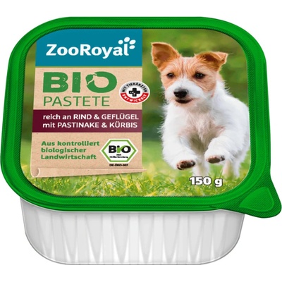 ZooRoyal Adult Bio Pastete Rind Geflügel Kürbis 150 g