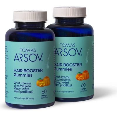 Tomas Arsov HAIR BOOSTER Gummies 2 x 60 ks