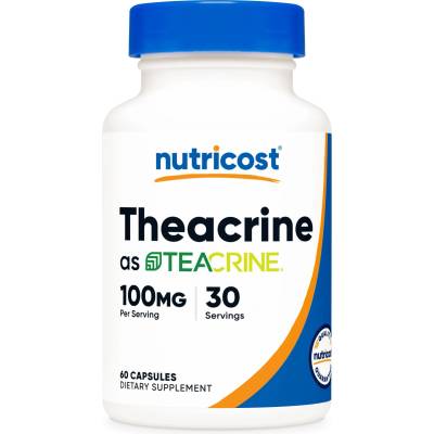 Nutricost TeaCrine, 60 капсули, Nutricost (57526 (723101) NC)