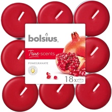 Bolsius Tealight True Scents granátové jablko 18 ks