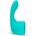 MyMagicWand Силиконов накрайник за Wand масажори G-spot тюркоаз