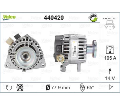 Generátor VALEO 440420
