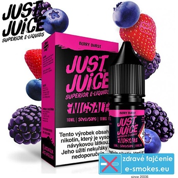 Just Juice Berry Burst Salt 10 ml 11 mg