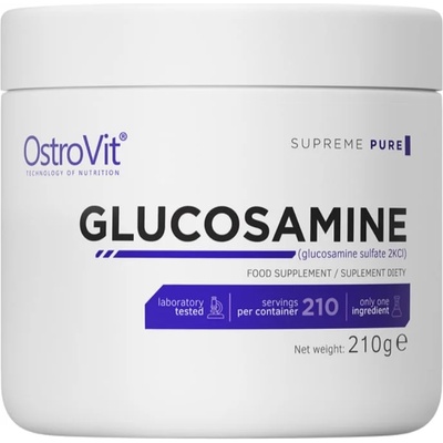 OstroVit Glucosamine Sulphate Powder, неовкусен, 210 g, OstroVit