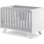 Italbaby Бебешка кошара Italbaby - Mood, бяла/сива (0308-08) - baby