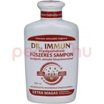 Dr.Immun 25 bylinný stimulačný šampón s extraktom z 9 korení 250 ml