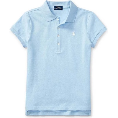 Ralph Lauren Детска тениска с яка Polo Ralph Lauren в синьо с изчистен дизайн (313573242012)