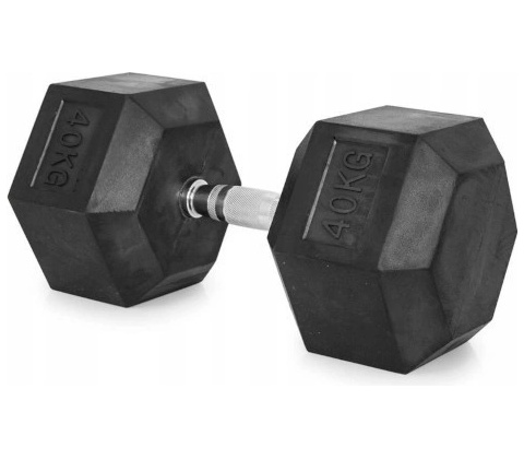 HMS Profesionálna Hexagonálna Jednoručka 40 kg