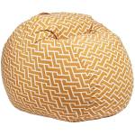 PUFRELAX Барбарон 600л. King Size, Zippity Orange, Перящ се калъф, Пълнеж с микс от мемори пяна и дунапрен, Гама Premium (PUF-M-K-PT-ZIO) - topmall