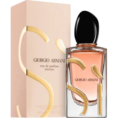 Giorgio Armani Sí Intense parfumovaná voda dámska 100 ml plniteľný flakón