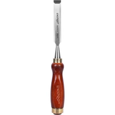 Dláto s dřevěnou rukojetí ULTRA, CR-V 18 mm Dnipro-M 97163006