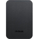 PITAKA Преносима арамидна външна батерия с USB-C порт и безжично зареждане с MagSafe - Pitaka Qi2 Aramid Fiber Magnetic Power Bank 10000 mAh 15W Black (PBQ2501)