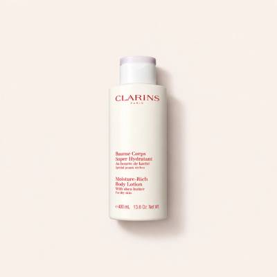 Clarins Moisture-Rich vyživující tělové mléko 400 ml