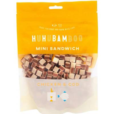 Huhubamboo kuřecí mini sandwich s treskou 250 g