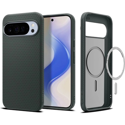 Spigen Удароустойчив кейс с MagSafe за Google Pixel 10 Pro XL от Spkigen Liquid Air - Abyss Green (8800283307801)