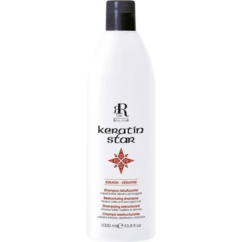 RR Line Keratin Star šampón namáhané oslabené a zničené vlasy 1000 ml