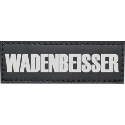 Nobby vyměnitelný nápis WADENBEISSER na postroj Seguro 3 x 9 cm 2 ks