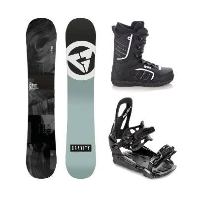 Gravity Contra 24/25 snowboard + Raven S230 Black vázání + Raven Target obuv - 159 cm + vázání S/M (EU 37-42)