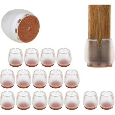 Podložky pod nábytok - násady na nohy 12-16mm 16ks