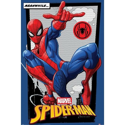 Plagát, Obraz - Spider-Man - Meanwhile, 61 × 91.5 cm