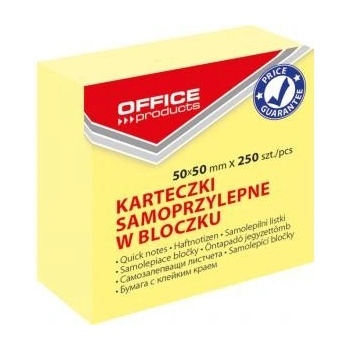 OFPRO Bloček 50x50mm 250l pastelový žltý