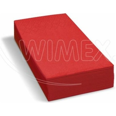 Wimex Obrúsok PAP FSC Mix 1/8 skladanie HF 2vrstvý červený 33x33 cm 250