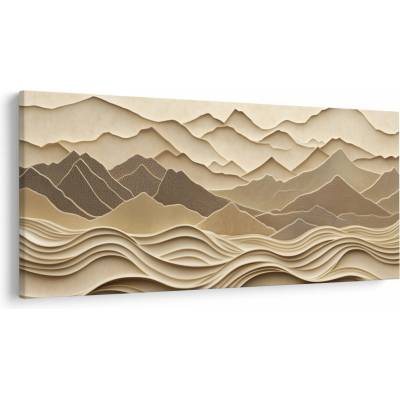 Obraz - 3D línia hôr, jednodielne 200x100 cm