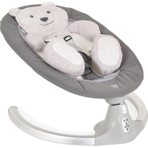 Moni Електрическа люлка Ari bear сив (111586) - salemax