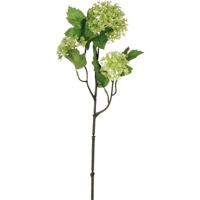 Umelá rastlina Viburnum 66 cmzelená