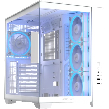 ASUS A32 Plus TG white +4 ARGB fan (90DC00S3-B19000)