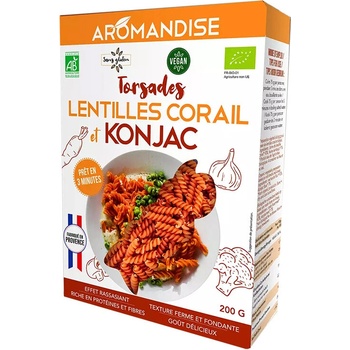 Aromandise Спирали Конджак от коралова леща 200 g | Aromandise (010108 (KONJ03) ARMD)