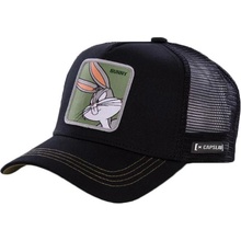 CAPSLAB LOONEY TUNES BUGS BUNNY TRUCKER CAP BLACK