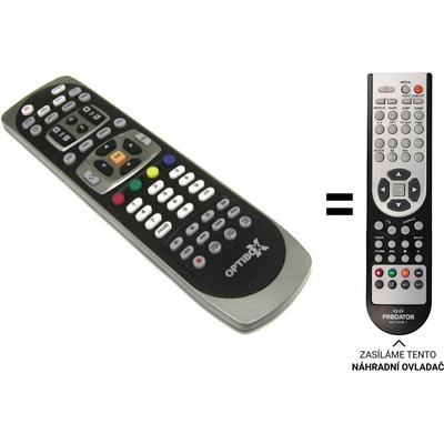 Dálkový ovladač Predátor Octagon SF918HD, Optibox Alligator, Koscom HD7400CI – Hledejceny.cz