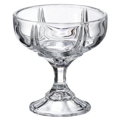 Bohemia Crystal miska na noze Nova Orion 150 mm