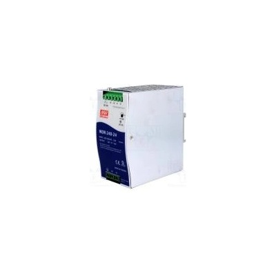 MEAN WELL WDR-240-24 Napájecí zdroj spínaný 240W 24VDC 10A 180÷550VAC 254÷780VDC