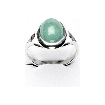 Čištín Zlatý prsten bílé i žluté zlato přírodní avanturin T 1453