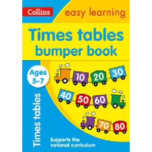Times Tables Bumper Book Ages 5-7 | Collins Easy Learning (ISBN: 9780008151485)