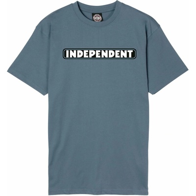 Independent Bar Logo Tee Slate Blue