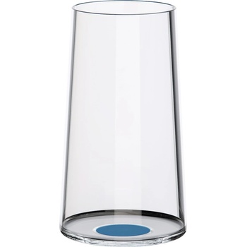 Trebonn Комплект 2 бр кристални чаши за шампанско Trebonn SplitGlass 2025132, 320 мл, Ø7.8x12.5 см, Модулна система, Син (SplitGass 2025132)