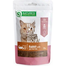 Nature's Protection snacks for cats Králičie kúsky s goji 75 g