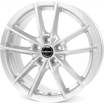 Borbet W 6x15 5x100 ET43 silver