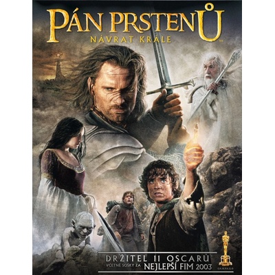 Pán prstenu: Návrat krále DVD: Warner Bestsellers 4., DVD
