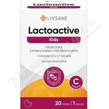 Livsane Lactoactive Kids probiotika 20 kapslí